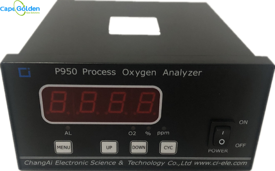 P950 Process Purity Oxygen Gas Analyzer เครื่องทดสอบความบริสุทธิ์ของออกซิเจน 80%RH